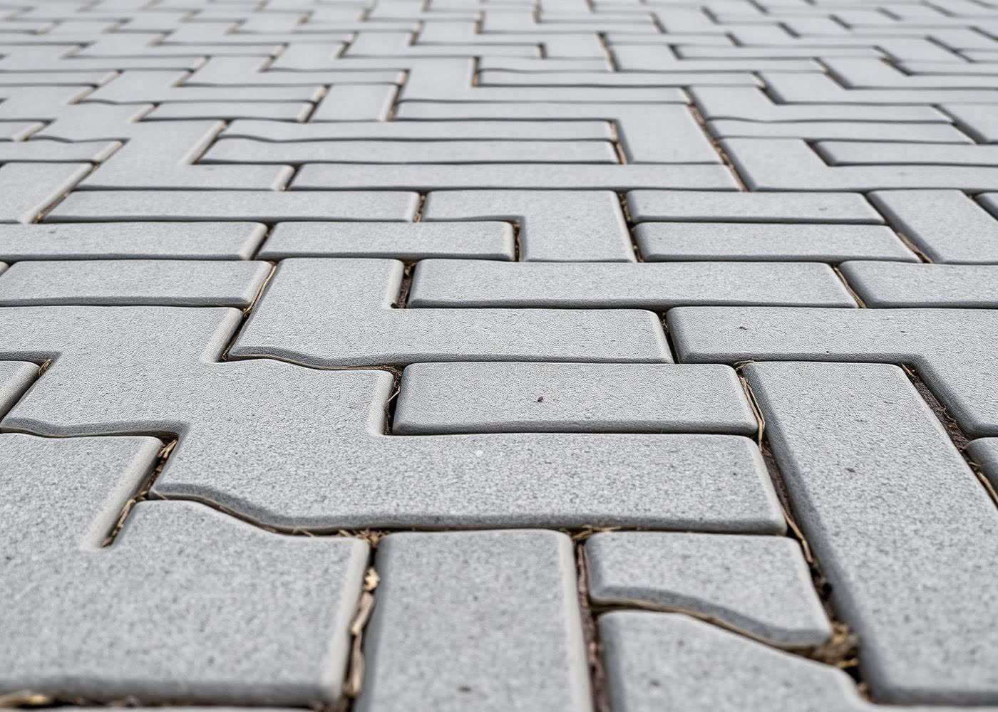 Interlocking cabro paving